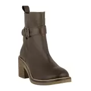 Dame Støvler - GREEN COMFORT - Green Comfort BARCELONA LOW CUT BOOT W STRAP 322012Q33-039
