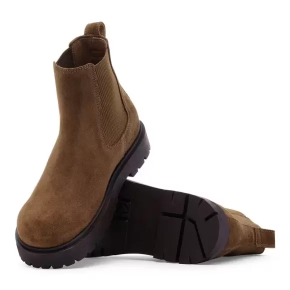 Dame Støvler - BIRKENSTOCK - Birkenstock Highwood Slip On Women Suede 1030632