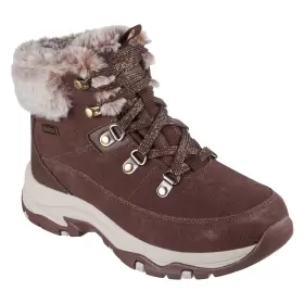Dame Støvler - SKECHERS - Skechers Women TREGO SNOW WORRIES 167882 CHOC