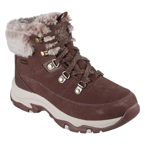 Brug Skechers Women TREGO SNOW WORRIES 167882 CHOC til en forbedret oplevelse