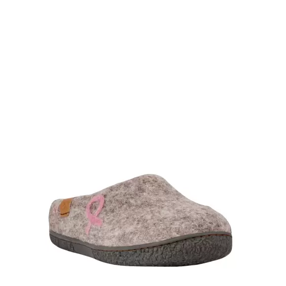Damehjemmesko - GREEN COMFORT - Green Comfort TIBET MULTI Wool slipper w 822001Q71-143
