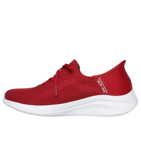 Dame Sneakers - SKECHERS - Skechers Womens Ultra Flex 3.0 150177 RED
