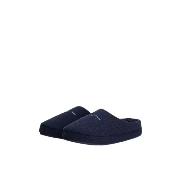 Herre Hjemmesko - Tommy Hilfiger - Tommy Hilfiger Felt House Shoe FM0FM05614DW5