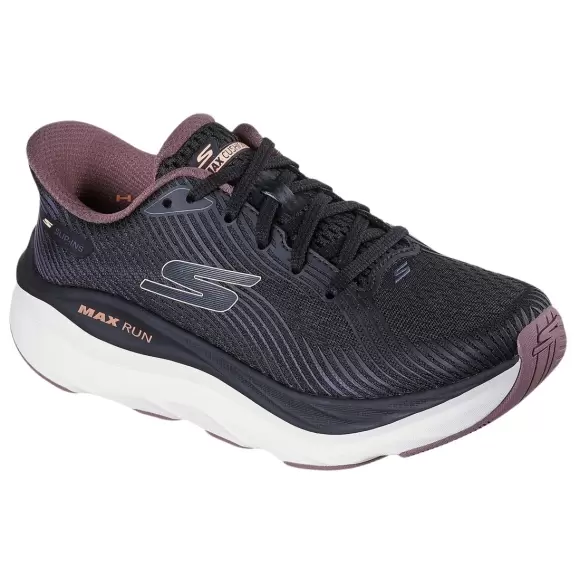 Dame Sneakers - SKECHERS - Skechers Women MAX RUN 129201 BKBU Dame Sneakers - SKECHERS - Skechers Women MAX RUN 129201 BKBU