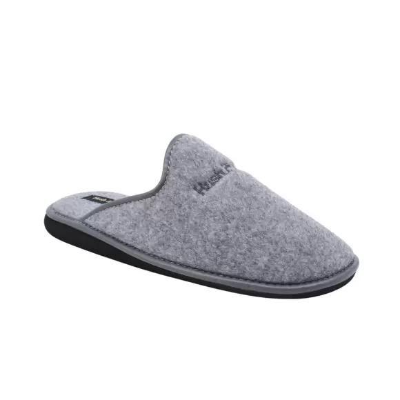 Herre Hjemmesko - HUSH PUPPIES - HUSH PUPPIES Men's Manuel - Grey HPB60040 Herre Hjemmesko - HUSH PUPPIES - HUSH PUPPIES Men's Manuel - Grey HPB60040