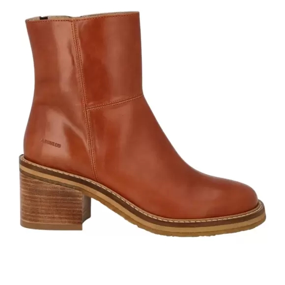 Dame Støvler - ANGULUS - Angulus Block Heel Boot With Zipper 7795-103-8473 Dame Støvler - ANGULUS - Angulus Block Heel Boot With Zipper 7795-103-8473
