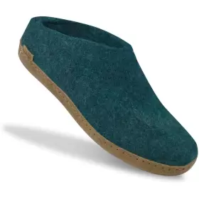 Damehjemmesko - GLERUPS - B-06 Slip-on with leather sole