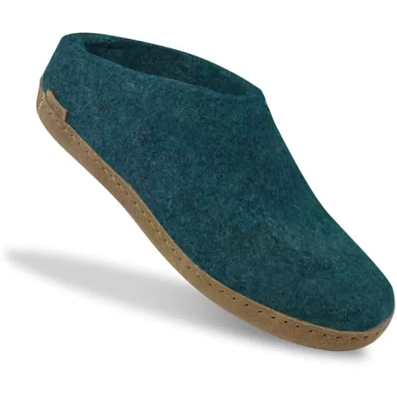 Damehjemmesko - GLERUPS - B-06 Slip-on with leather sole