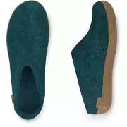 Damehjemmesko - GLERUPS - B-06 Slip-on with leather sole