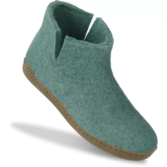 Damehjemmesko - GLERUPS - GLERUPS Boot with leather sole G-11