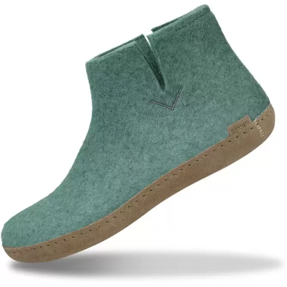 Damehjemmesko - GLERUPS - GLERUPS Boot with leather sole G-11