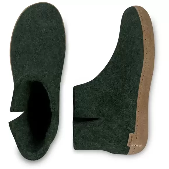 Damehjemmesko - GLERUPS - Glerups G-09 Boot with leather sole