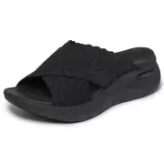 Dame Sandaler - SKECHERS - Skechers Arch Fit 2.0 Sandal-Still The 164079 BBK