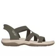 Dame Sandaler - SKECHERS - Skechers Slip-ins: Reggae Slim 163460 OLV