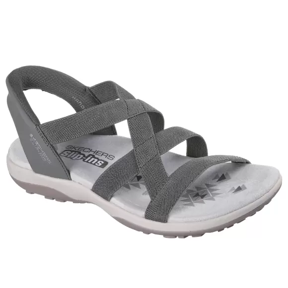 Dame Sandaler - SKECHERS - Skechers Slip-ins: Reggae Slim 163460 OLV