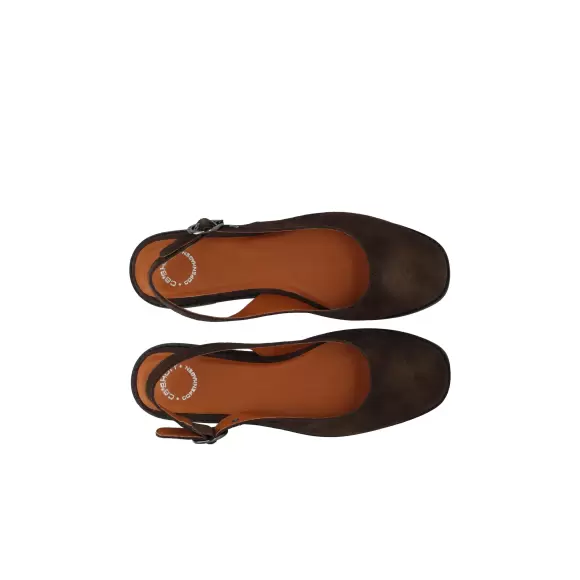 Dame Sko - CASHOTT COPENHAGEN - Cashott CASDIANA Sling Back Suede 61202669