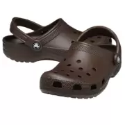 Dame Træsko - CROCS - Crocs Classic Clog Coffee 10001-21Q