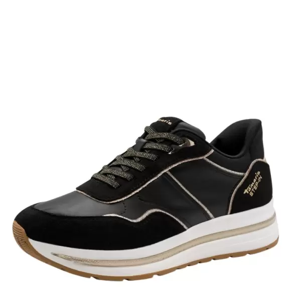 Dame Sneakers - TAMARIS - TAMARIS 1-23766-46 001 Dame Sneakers - TAMARIS - TAMARIS 1-23766-46 001