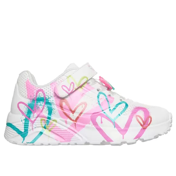Børnesko - SKECHERS - Skechers Goldcrown Uno Lite Heart 314966L WMLT