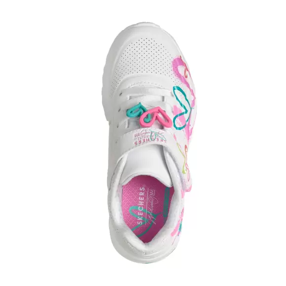 Børnesko - SKECHERS - Skechers Goldcrown Uno Lite Heart 314966L WMLT