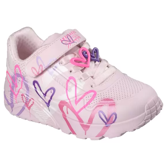 Børnesko - SKECHERS - Skechers Goldcrown Uno Lite Heart 314966L LPMT Børnesko - SKECHERS - Skechers Goldcrown Uno Lite Heart 314966L LPMT