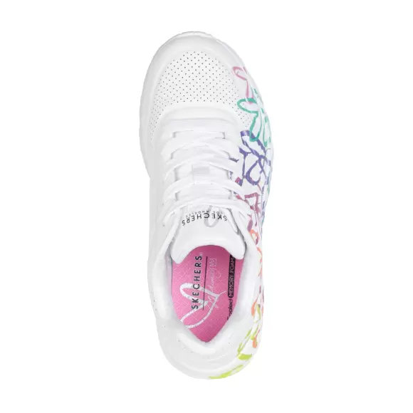 Børnesko - SKECHERS - Skechers Goldcrown UNO Lite Metallic 314098L WMLT