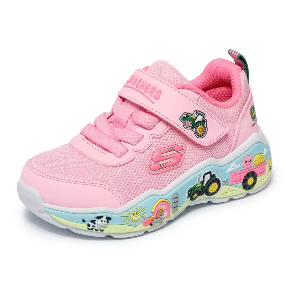 Børnesko - SKECHERS - Skechers John Deere Play Scene Farm 303187N PKMT