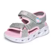 Børne Sandaler - SKECHERS - Skechers S Lights\Xae-Heart Lights 303114N SLPK