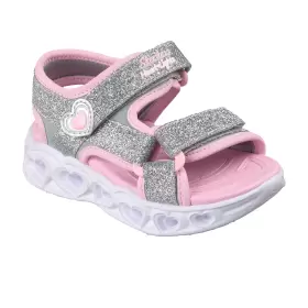 Børne Sandaler - SKECHERS - Skechers S Lights\Xae-Heart Lights 303114N SLPK