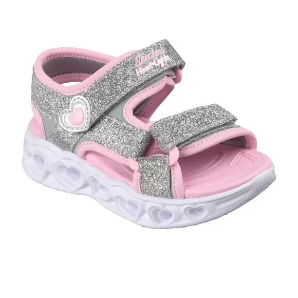 Børne Sandaler - SKECHERS - Skechers S Lights\Xae-Heart Lights 303114N SLPK