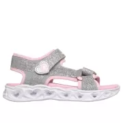 Børne Sandaler - SKECHERS - Skechers Heart Lights Sandals-Sugar 303114L SLPK