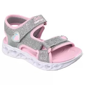 Børne Sandaler - SKECHERS - Skechers Heart Lights Sandals-Sugar 303114L SLPK