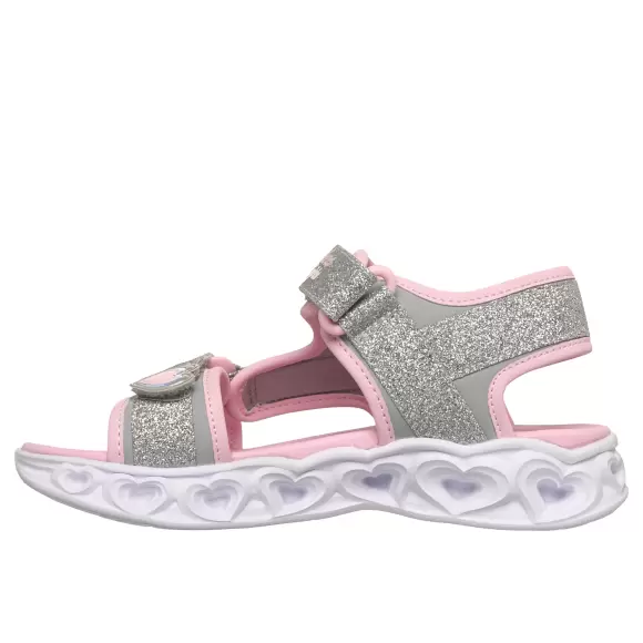 Børne Sandaler - SKECHERS - Skechers Heart Lights Sandals-Sugar 303114L SLPK