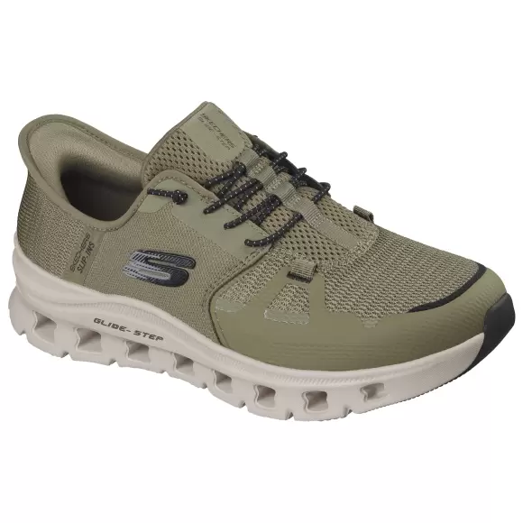 Herre Sneakers - SKECHERS - Skechers Slip-ins Glide-Step Pro 232930 OLBK