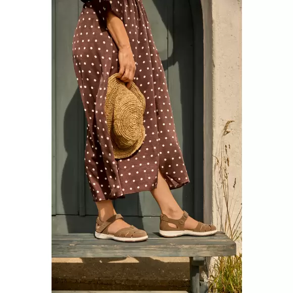 Dame Sandaler - NEW FEET - New Feet 251-17-1733 WIDE