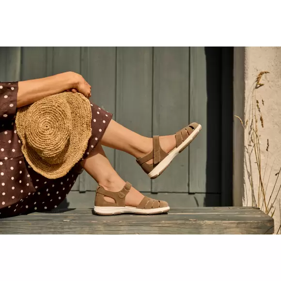Dame Sandaler - NEW FEET - New Feet 251-17-1733 WIDE