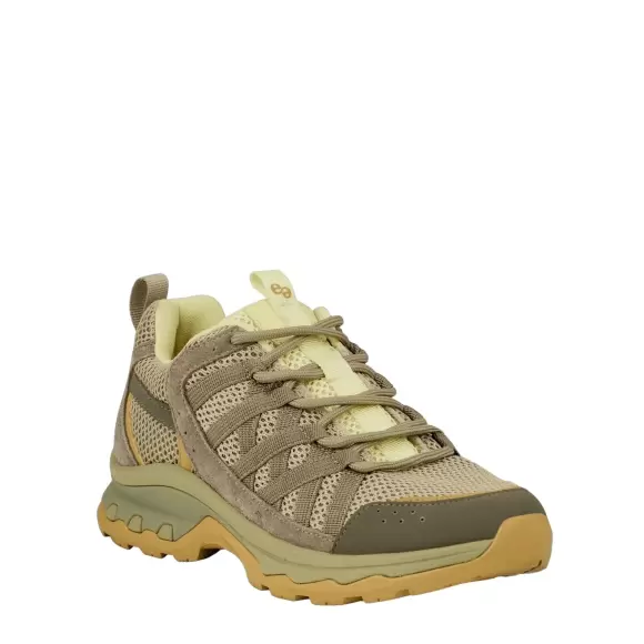 Green Comfort London sneaker w. suede detail 231006Q81-047