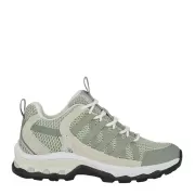 Dame Sneakers - GREEN COMFORT - Green Comort London sneaker w. suede detail 231006Q81-041
