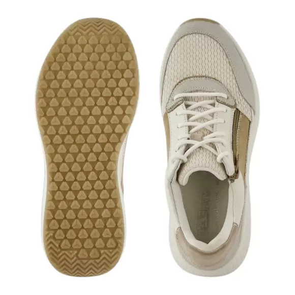 Dame Sneakers - GREEN COMFORT - Green Comfort Zigga sneaker w. zipper 225069Q80-025