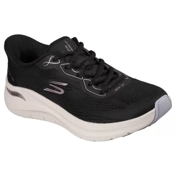 Dame Sneakers - SKECHERS - Skechers Arch Fit 2.0 - Bold Motion 150338 BKRG