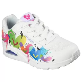 Dame Sneakers - SKECHERS - Skechers Uno Open Your Heart 190008 WMLT