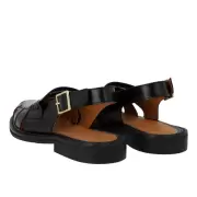 Dame Sko - ANGULUS - Angulus Sling-back loafer 1688-101-1835