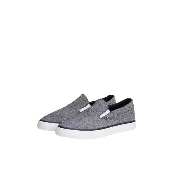 Herre Sneakers - Tommy Hilfiger - Tommy Hilfiger HARLEM CORE II SLIP ON CHAMBRA FM0FM05819DW5
