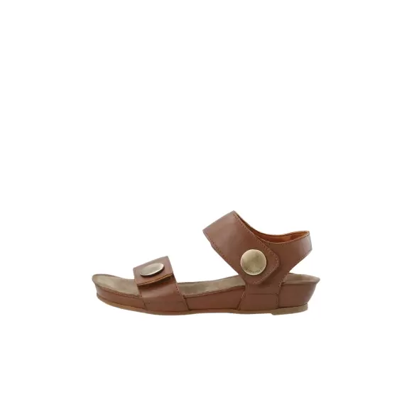 Dame Sandaler - CASHOTT COPENHAGEN - Cashott Copenhagen CASAVA Button Sandal Leather 61201856
