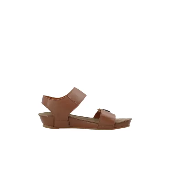 Dame Sandaler - CASHOTT COPENHAGEN - Cashott Copenhagen CASAVA Button Sandal Leather 61201856