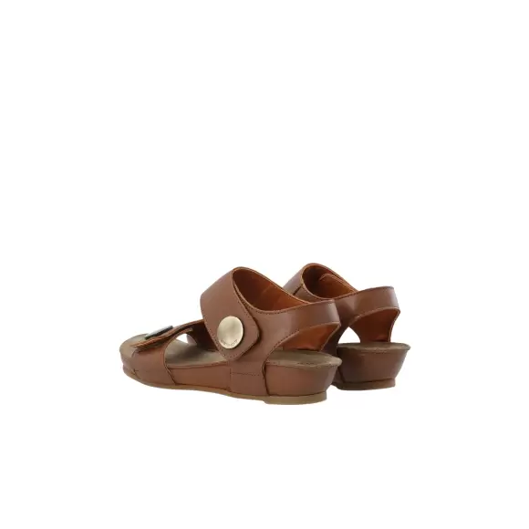 Dame Sandaler - CASHOTT COPENHAGEN - Cashott Copenhagen CASAVA Button Sandal Leather 61201856
