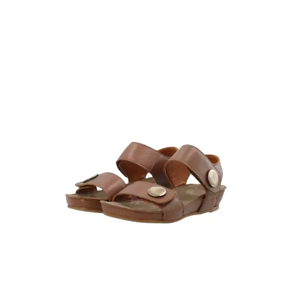 Dame Sandaler - CASHOTT COPENHAGEN - Cashott Copenhagen CASAVA Button Sandal Leather 61201856