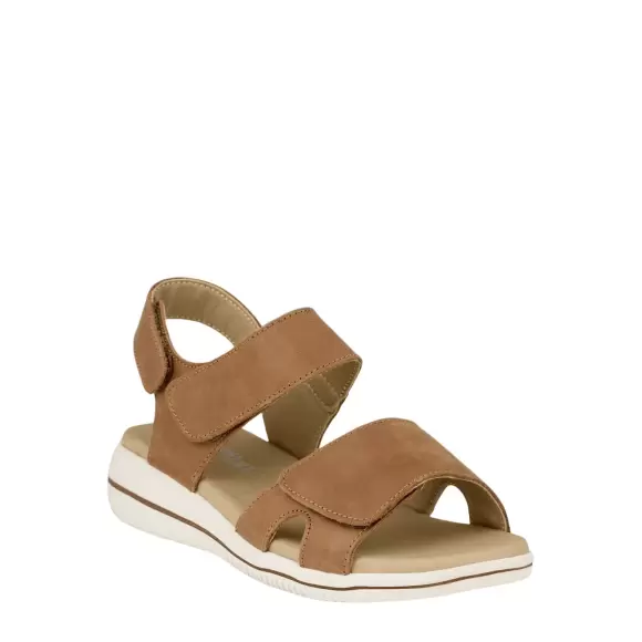 Dame Sandaler - GREEN COMFORT - Green Comfort Leaf sandal w. velcro 422004Q30-033 Dame Sandaler - GREEN COMFORT - Green Comfort Leaf sandal w. velcro 422004Q30-033