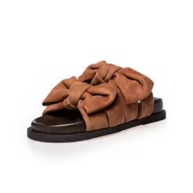Dame Slippers - COPENHAGEN SHOES - Copenhagen Shoes SUMMER DREAM SUEDE CS8399-0241