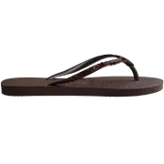 Dame Slippers - Havaianas - Havaianas Slim Glitter II HAW 4146975-727
